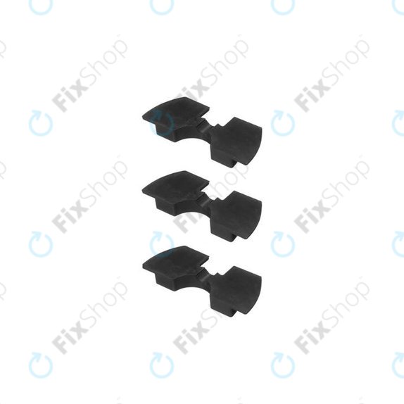 Xiaomi Mi Electric Scooter 1S, 2 M365, Essential, Pro, Pro 2 - Vibrationsdämpfer (Black) - 3Stk.