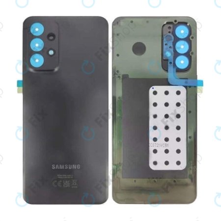 Samsung Galaxy A23 A236B - Akkudeckel (Awesome Black) - GH82-29489A Genuine Service Pack