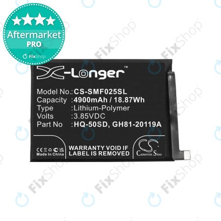 Samsung Galaxy A02s A025F - Akku Batterie HQ-50S 4900mAh HQ