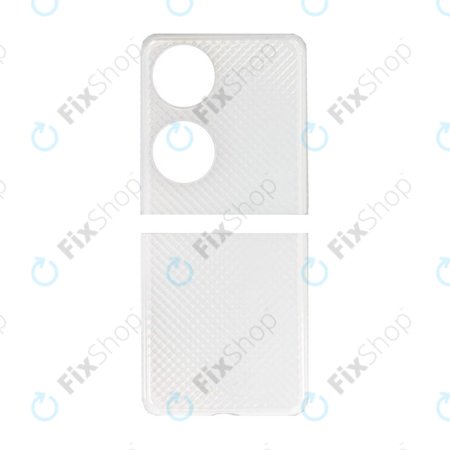 Huawei P50 Pocket BAL-AL00 BAL-L49 - Akkudeckel (Silver) (Oben + Unten)