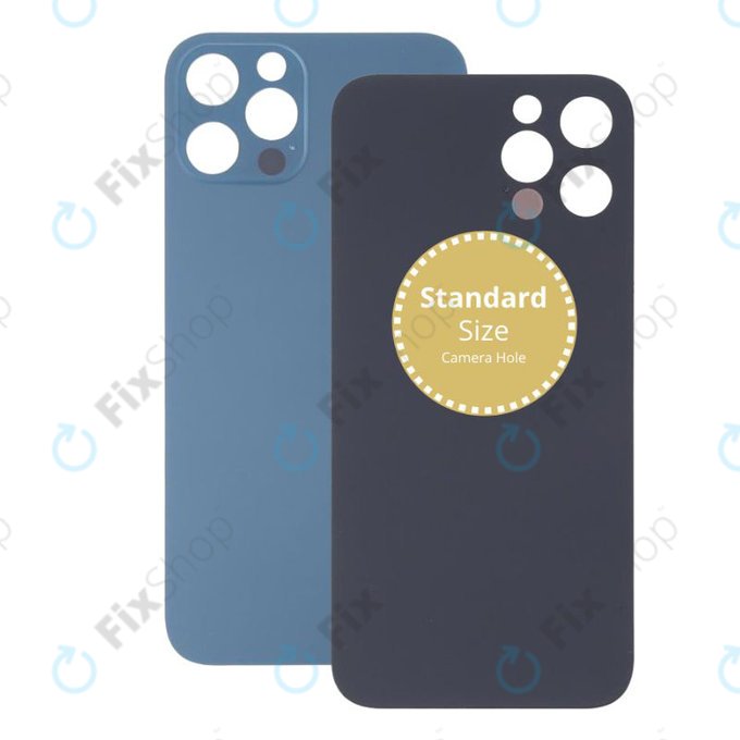 Apple iPhone 13 Pro Max - Backcover Glas (Blue)