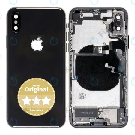 Apple iPhone XS - Backcover (Space Grey) Pulled