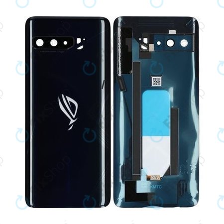 Asus ROG Phone 3 ZS661KS - Akkudeckel (Black Glare) - 90AI0030-R7A020 Genuine Service Pack