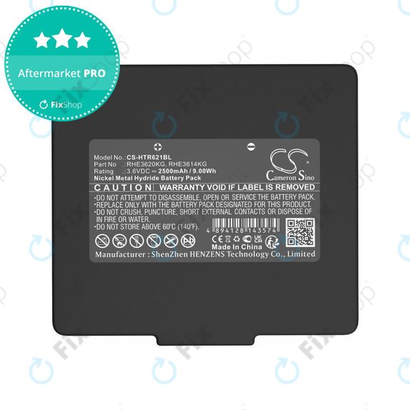 Batterie für Hetronic, 2500mAh, Ni-MH, 3.6V, RHE3620KG, HQ