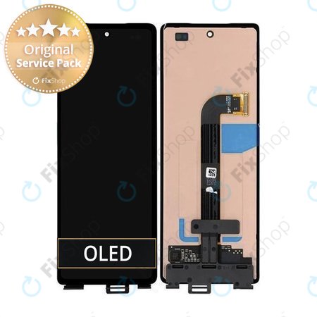 Samsung Galaxy Z Fold 2 F916B - LCD Display + Touchscreen Front Glas - GH82-23943A, GH82-24024A Genuine Service Pack
