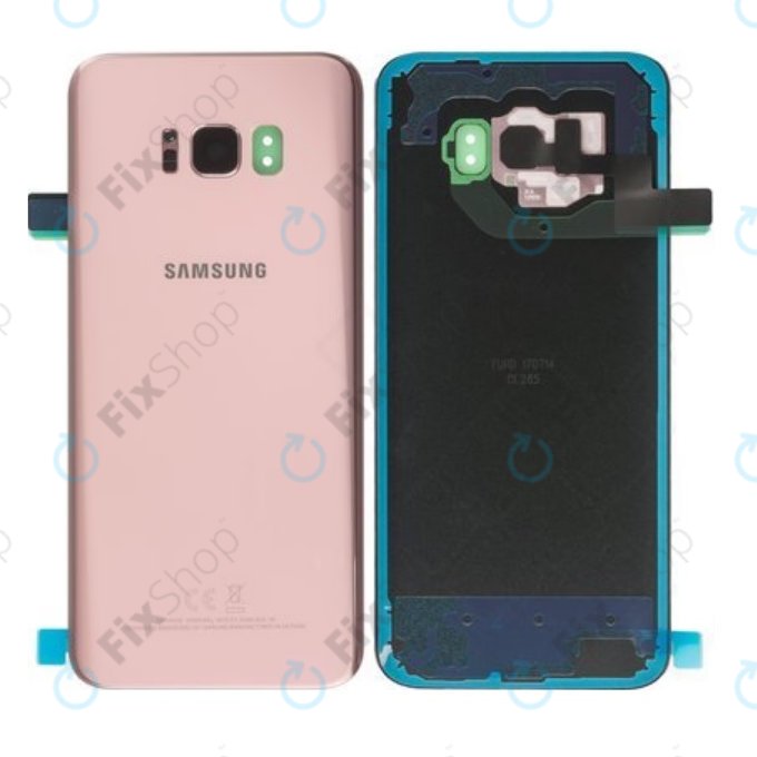 Samsung Galaxy S8 Plus G955F - Akkudeckel (Rosa) - GH82-14015E Genuine Service Pack