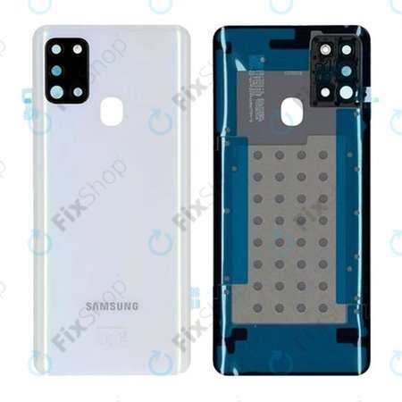 Samsung Galaxy A21s A217F - Akkudeckel (White) - GH82-22780B Genuine Service Pack