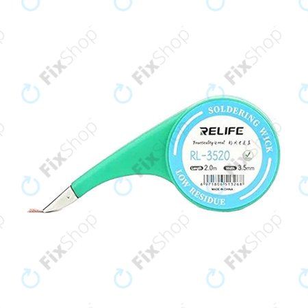 Relife RL-3520 - Leistungsstarker Lötdocht (3.5mm)