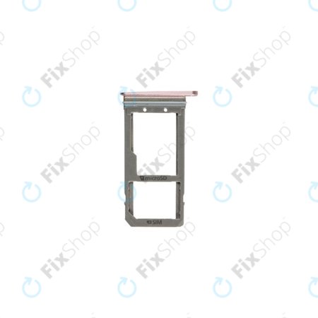 Samsung Galaxy S7 G930F - SIM + SD Steckplatz Slot (Pink) - GH98-39260E Genuine Service Pack