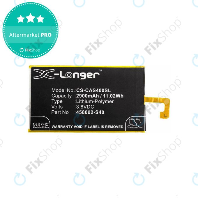 Caterpillar CAT S40 - Akku Batterie 458002-S40 2900mAh HQ