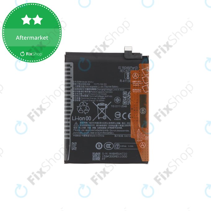 Xiaomi Redmi Note 14 5G 24094RAD4G - Akku Batterie BN5U 5110mAh