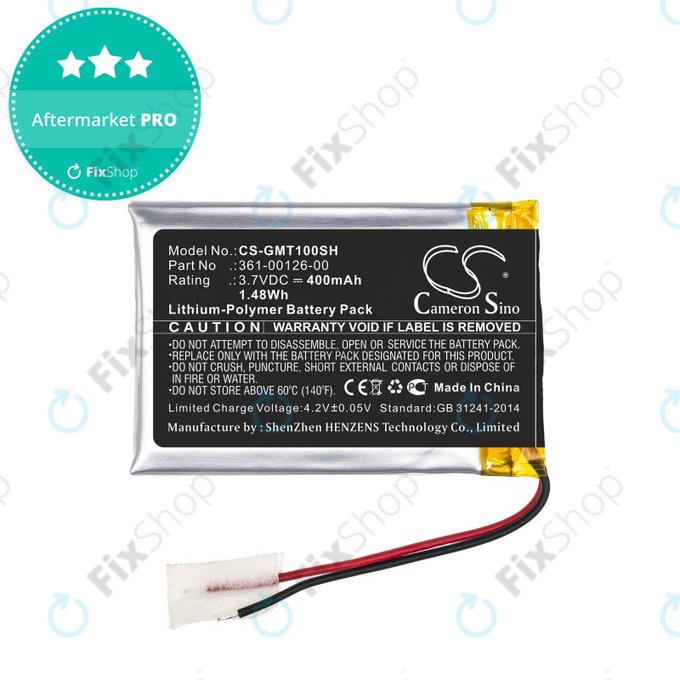 Garmin Fenix 6X, 6X Pro Solar, Tactix Delta - Akku Batterie 361-00126-00 400mAh HQ