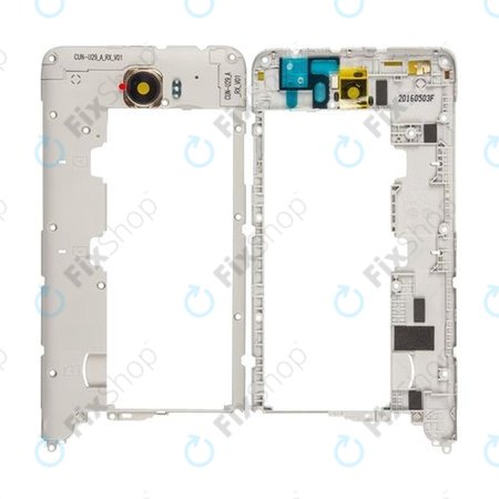 Huawei Y5II 4G CUN-L21 - Mittlerer Rahmen + Kameraglas (Gold)