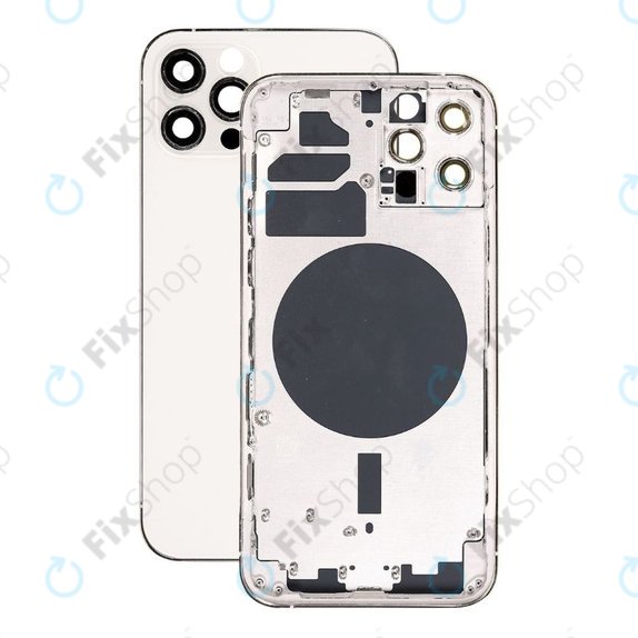 Apple iPhone 12 Pro - Backcover (Silver)