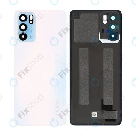 Oppo Reno 6 Pro - Battery Cover (Arctic Blue) - 4907799 Genuine Service Pack
