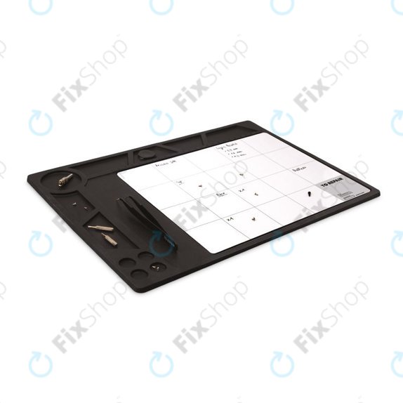 SBS - Magnetische Pro-Matte für Schrauben und Kleinteile 4in1, Schwarz