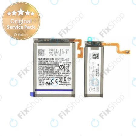Samsung Galaxy Z Flip F700N - Akku Batterie EB-BF700ABY, EB-BF701ABY 3300mAh (2Stk.) - GH82-23868A Genuine Service Pack