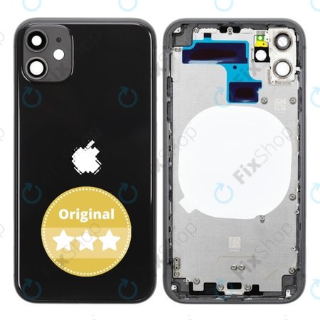 Apple iPhone 11 - Backcover (Schwarz) Original