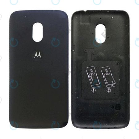 Motorola Moto G4 XT1622 - Akkudeckel (Black)