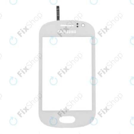 Samsung Galaxy Fame S6810P - Touchscreen Front Glas (Weiss) - GH59-12974A