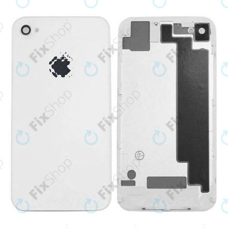 Apple iPhone 4S - Akkudeckel (White)