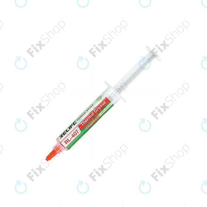 Silikon-Wärmeleitpaste Relife RL-407, 6 W/mK, 20g, rosa
