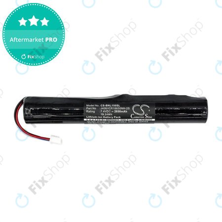 Batterie für Bang & Olufsen Beolit 15, 17, Beoplay A2, 2600mAh, Li-Ion, 7.4V, J406/ICR18650NH-2S, HQ