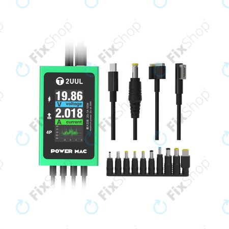 Diagnose-Netzkabel mit Digitalanzeige für Laptops, 2UUL PW08