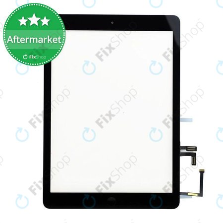 Apple iPad (5th Gen 2017) - Touchscreen Front Glas + Home Taste (Space Gray)