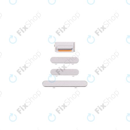 Apple iPhone 13, 13 Mini - Seitentasten (Starlight)