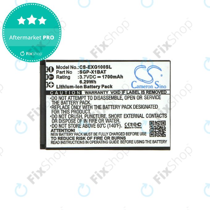 Batterie für Evolveo StrongPhone X1, 1700mAh, Li-ion, 3.7V, SGP-X1BAT, HQ