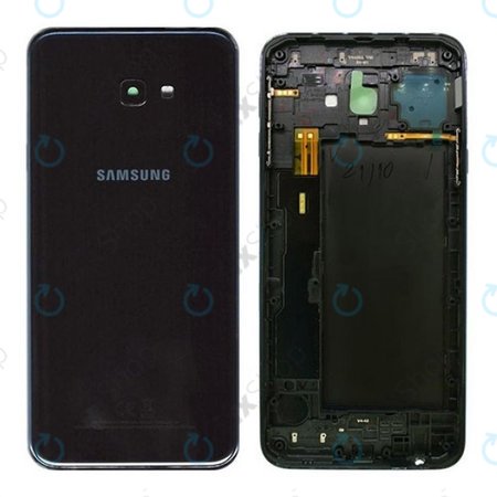 Samsung Galaxy J4 Plus (2018) - Akkudeckel (Black) - GH82-18155A Genuine Service Pack