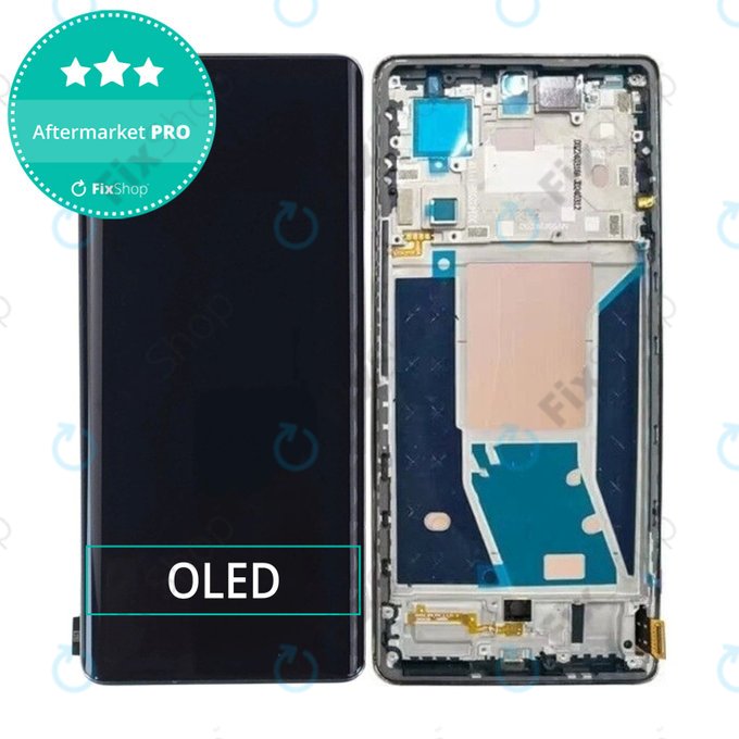 Infinix Note 40 Pro 5G - LCD Display + Touchscreen Front Glas + Rahmen OLED