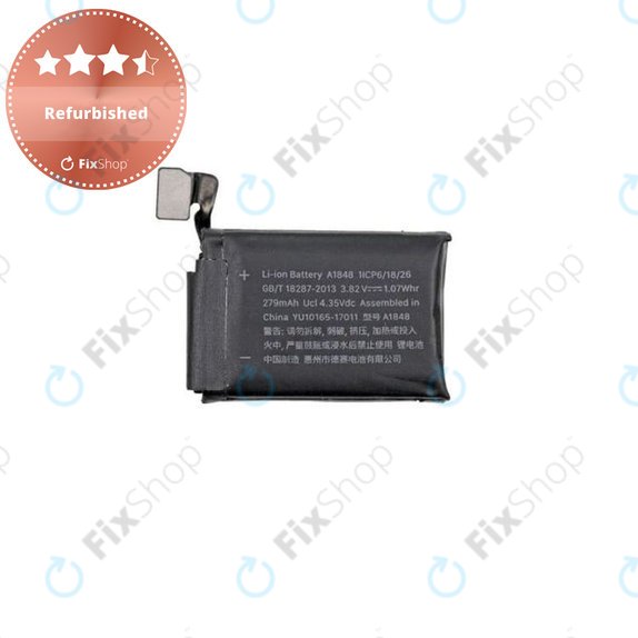 Akku Batterie für Apple Watch 3 38mm, 279mAh, GPS und Cellular Version, Refurbished