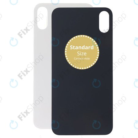 Apple iPhone XS Max - Backcover Glas (Silver)