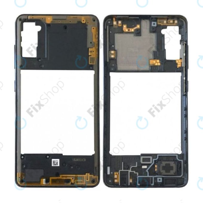 Samsung Galaxy A41 A415F - Mittlerer Rahmen (Prism Crush Black) - GH98-45511A Genuine Service Pack