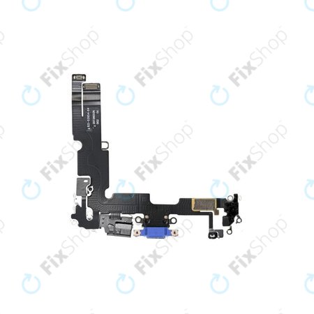 Apple iPhone 14 Plus - Ladestecker Ladebuchse + Flex Kabel (Blue)