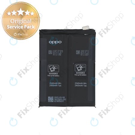 Oppo Find X5 CPH2307, A52 CPH2061, A72 CPH2067, A92 CPH2059 - Akku Batterie BLP891 4800mAh - 4200002 Genuine Service Pack