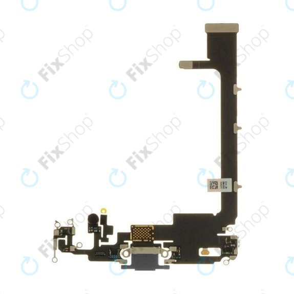 Apple iPhone 11 Pro Max - Ladestecker Ladebuchse (ohne IC Charging) + Flex Kabel (Space Gray)