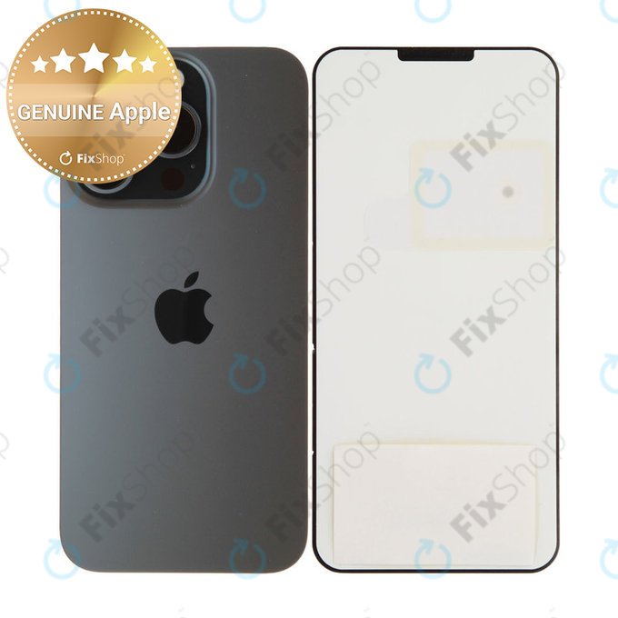Backcover Glas für iPhone 15 Pro | Blue Titanium | 661-35703 | Genuine Apple