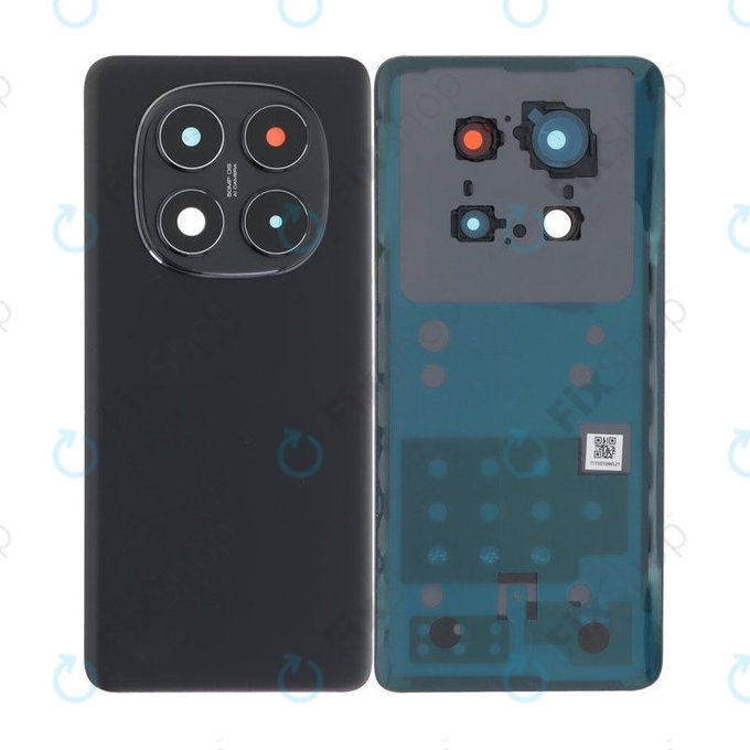 Xiaomi Redmi Note 14 Pro 5G 24090RA29G - Akkudeckel Komplett (Black)