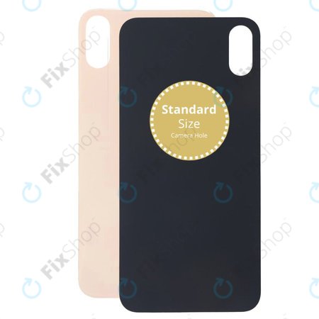 Apple iPhone XS Max - Backcover Glas (Gold)