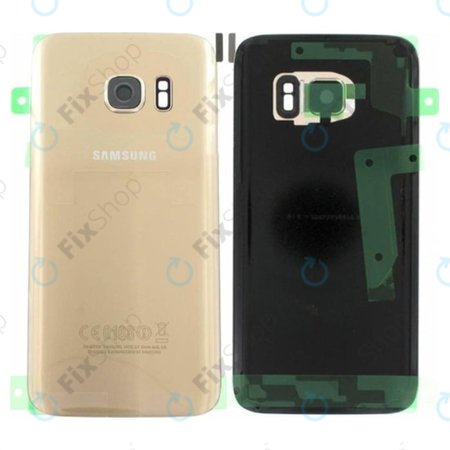 Samsung Galaxy S7 G930F - Akkudeckel (Gold) - GH82-11384C Genuine Service Pack