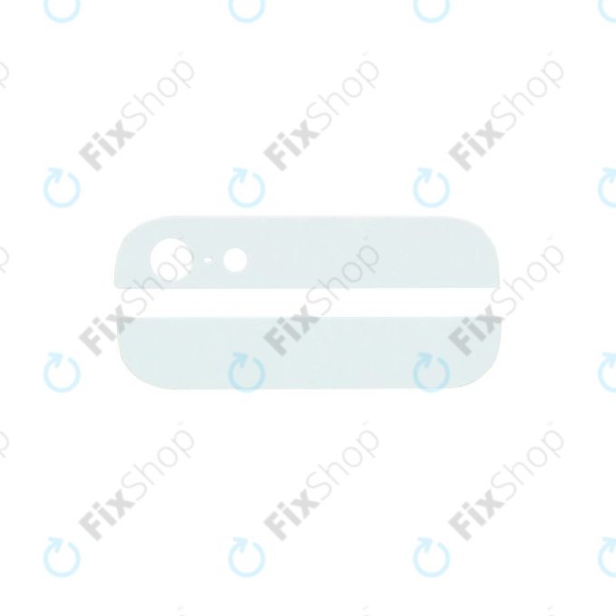 Apple iPhone 5 - Hintere Glas Leiste Schienen (White)