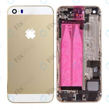 Apple iPhone 5S - Backcover/Kleinteilen (Gold)