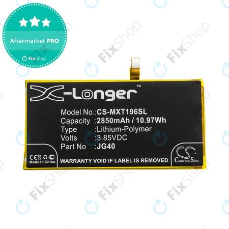 Akku batterie für Motorola Moto G7 Plus, G7 Plus DS, 2850mAh, Li-Pol, 3.85V, JG40, HQ