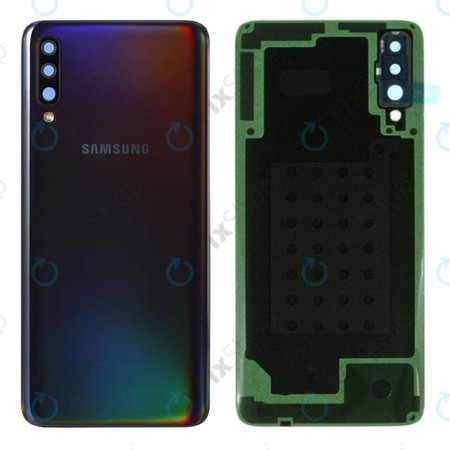 Samsung Galaxy A30s A307F - Akkudeckel (Prism Crush Black) - GH82-20805A Genuine Service Pack