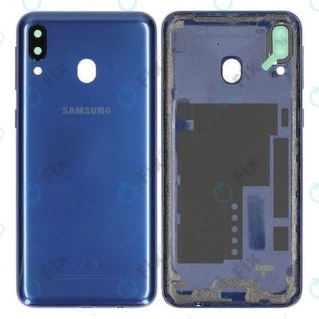 Samsung Galaxy M20 M205F - Akkudeckel (Ocean Blue) - GH82-18932B Genuine Service Pack
