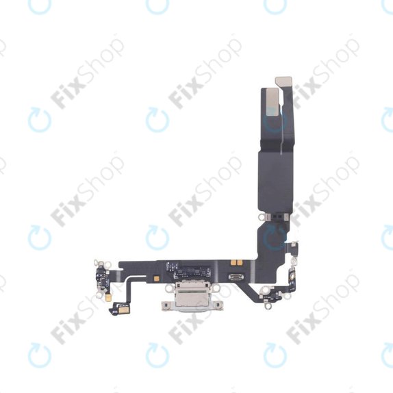 Apple iPhone 17 - Ladestecker Ladebuchse + Flex Kabel (White)