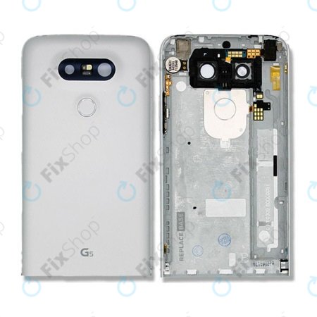 LG G5 H850 - Akkudeckel (Silver) - ACQ88954401 Genuine Service Pack